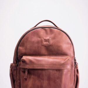 Minimalist Leather Backpack